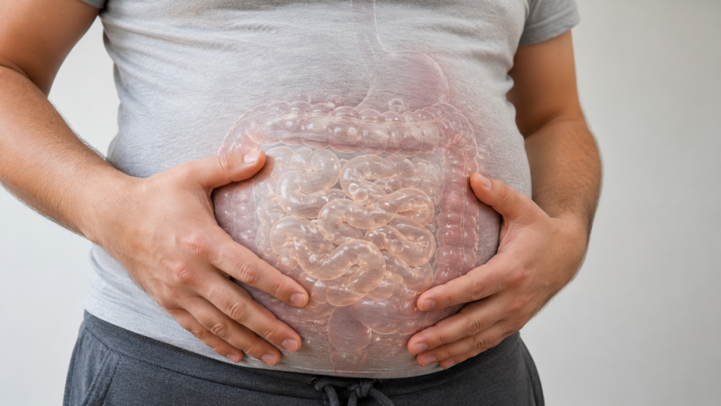 Distensión abdominal por que se te hincha la barriga